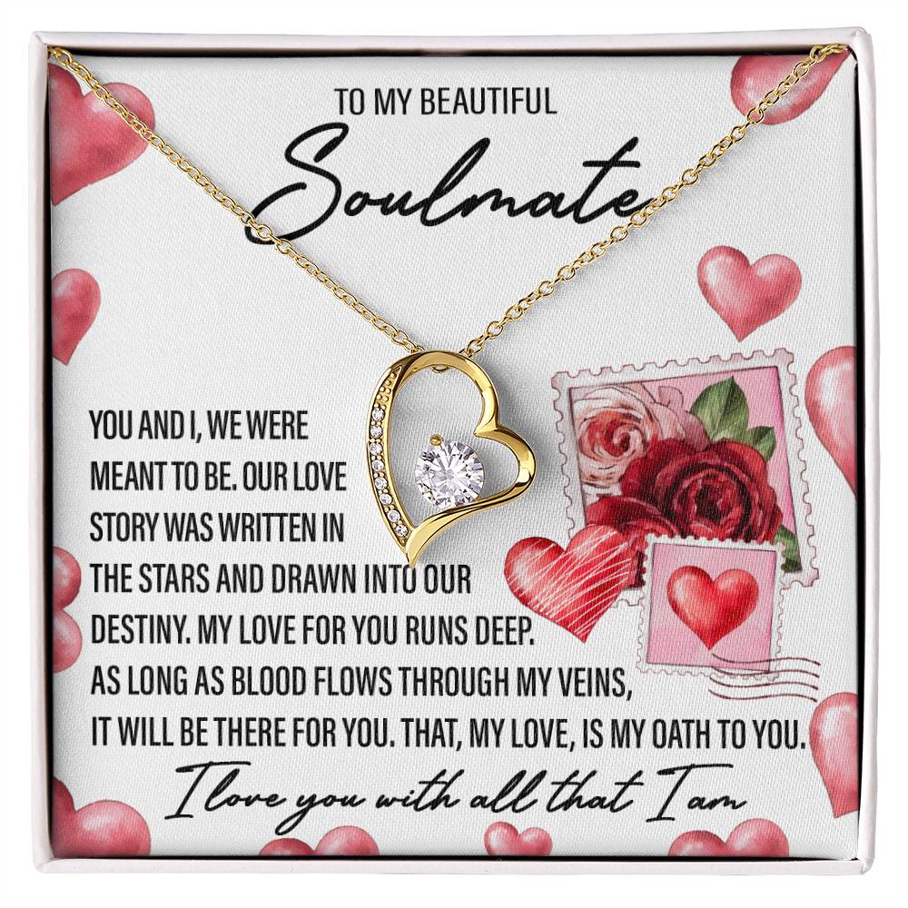 Meant To Be - Forever Love Necklace For Soulmate