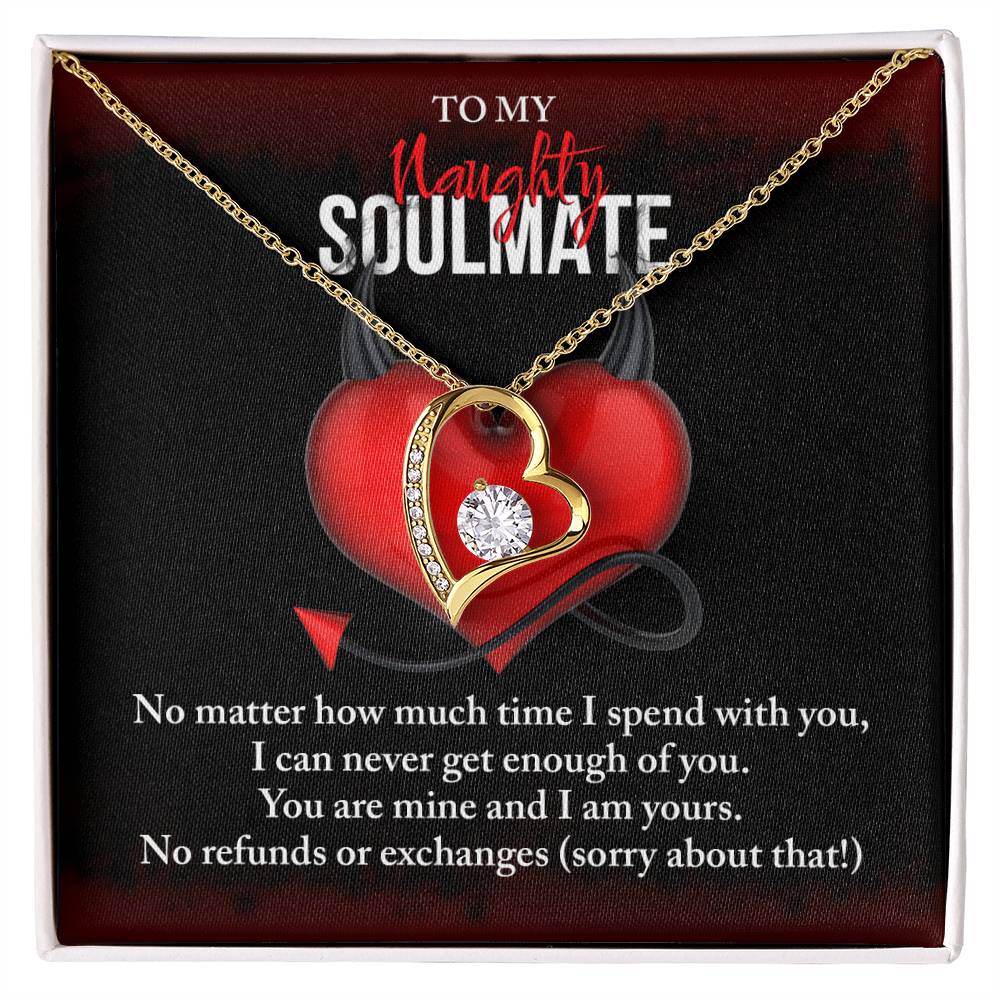 No Refunds Or Exchanges - Forever Love Necklace For Soulmate