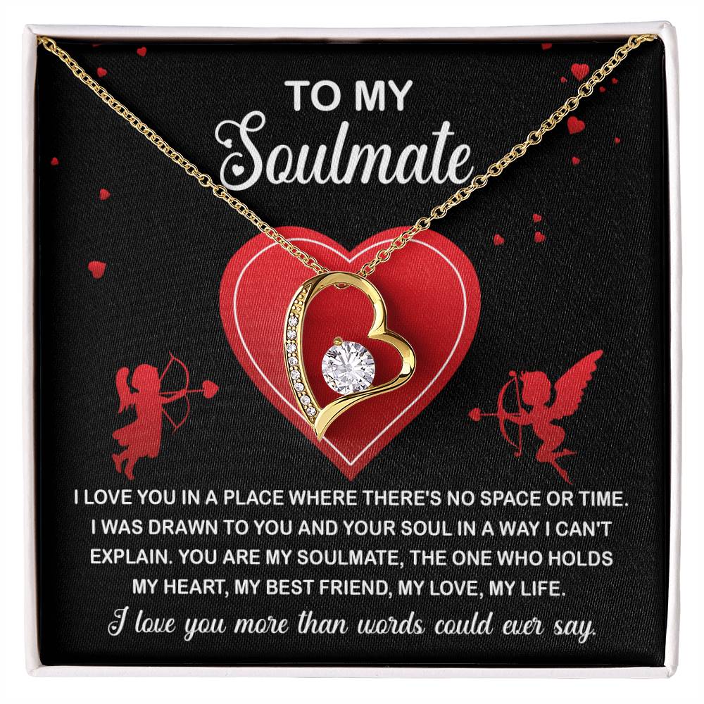 Drawn To You - Forever Love Necklace For Soulmate