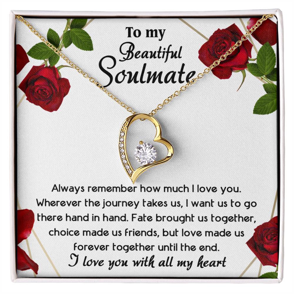 Our Journey Together - Forever Love Necklace For Soulmate