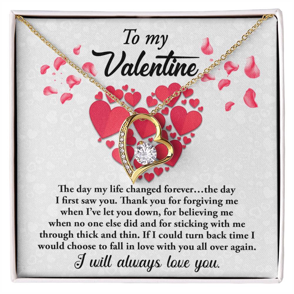 The Day I First Saw You - Forever Love Necklace For Soulmate