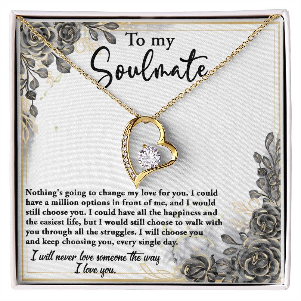 Keep Choosing You - Forever Love Necklace For Soulmate
