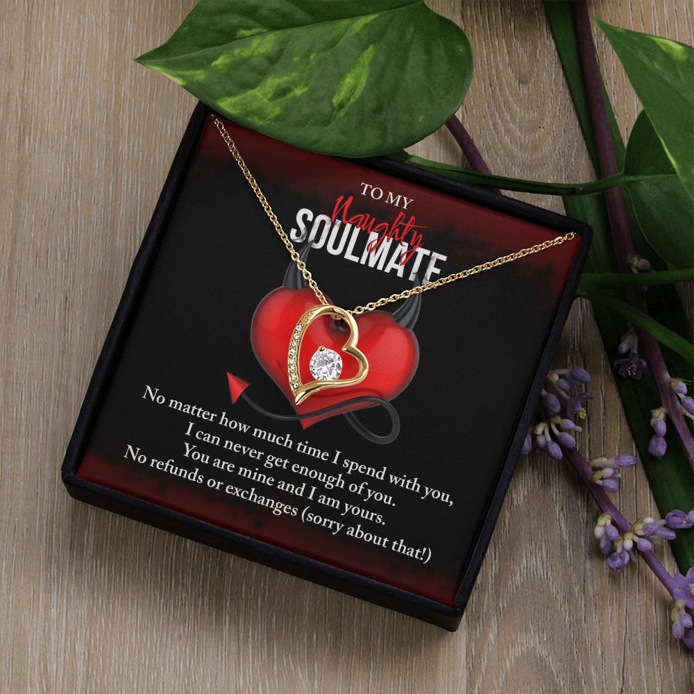 No Refunds Or Exchanges - Forever Love Necklace For Soulmate