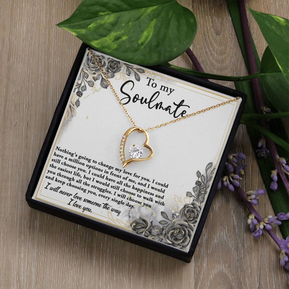 Keep Choosing You - Forever Love Necklace For Soulmate