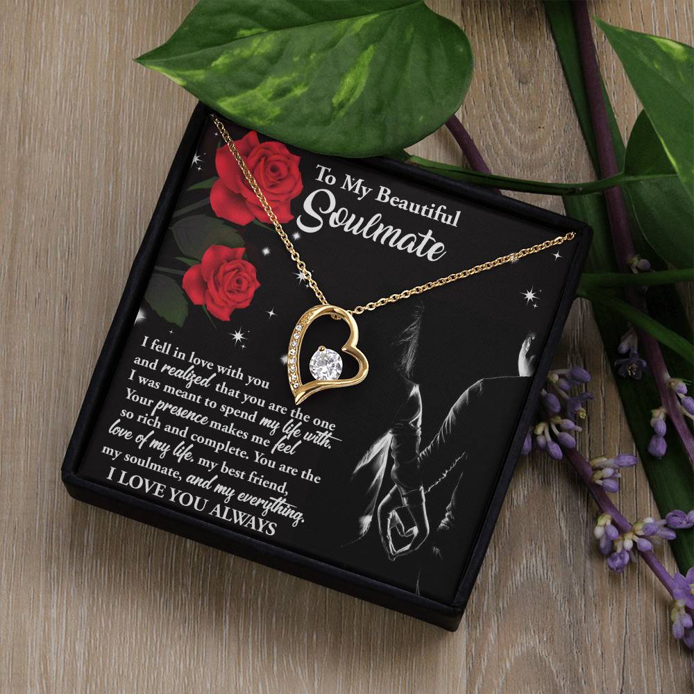 The Love Of My Life - Forever Love Necklace For Soulmate