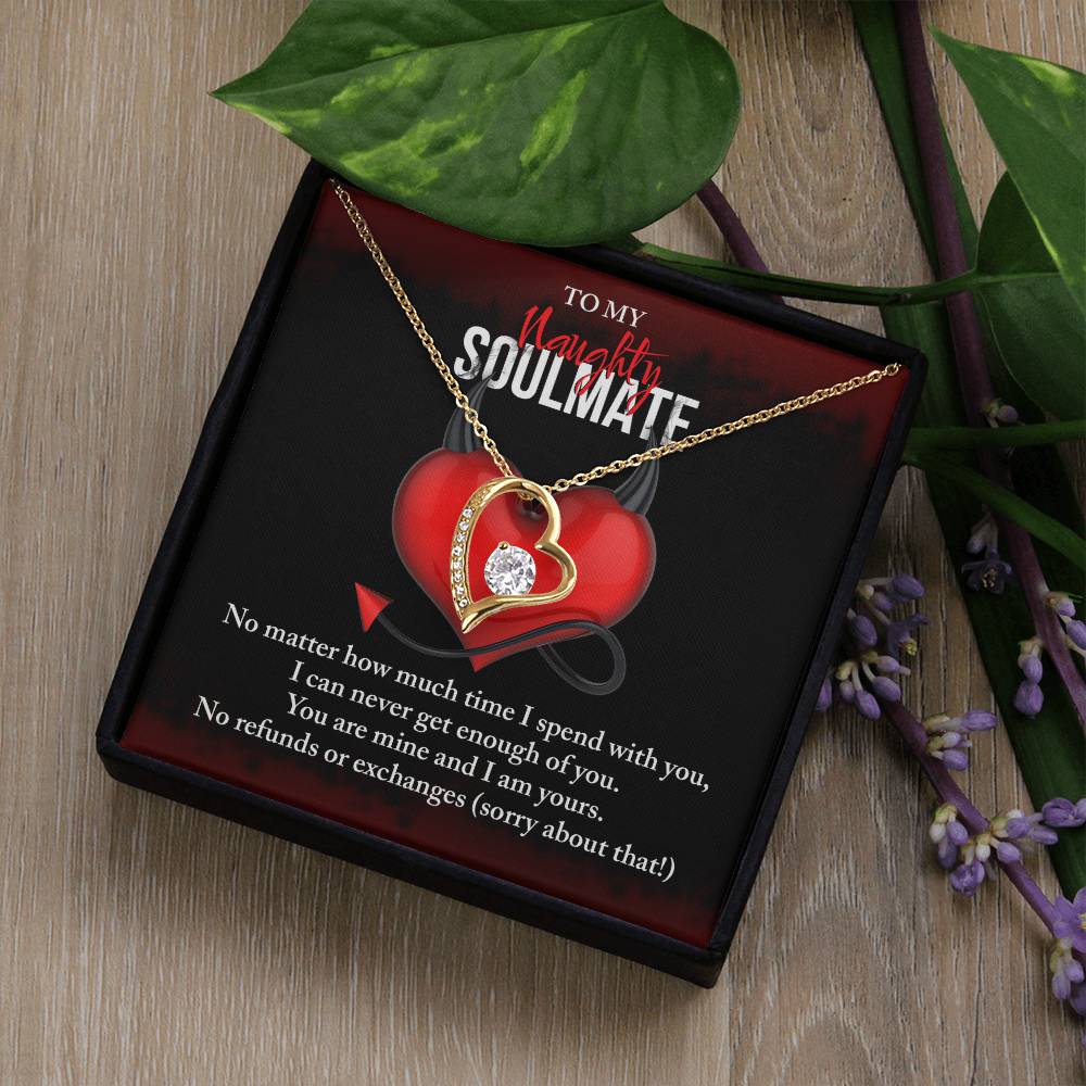 No Refunds Or Exchanges! - Forever Love Necklace For Your (Naughty) Soulmate