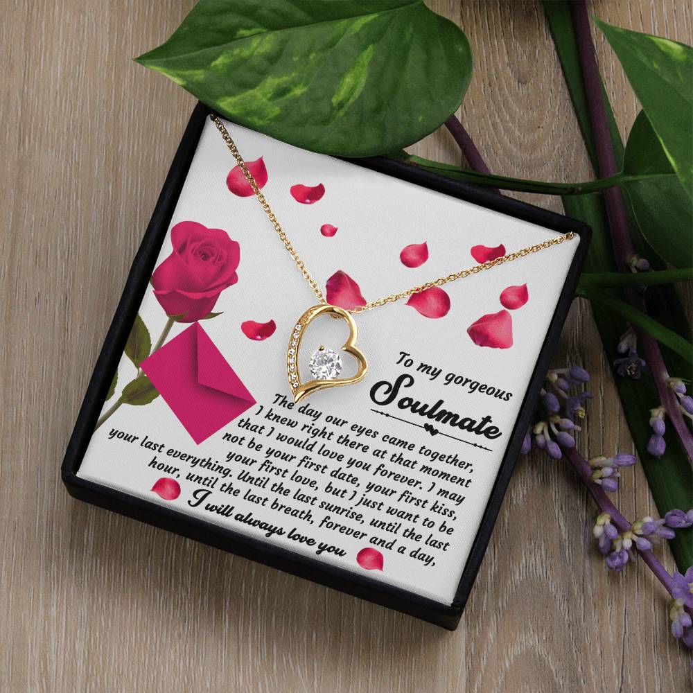 Right There At That Moment - Forever Love Necklace For Soulmate
