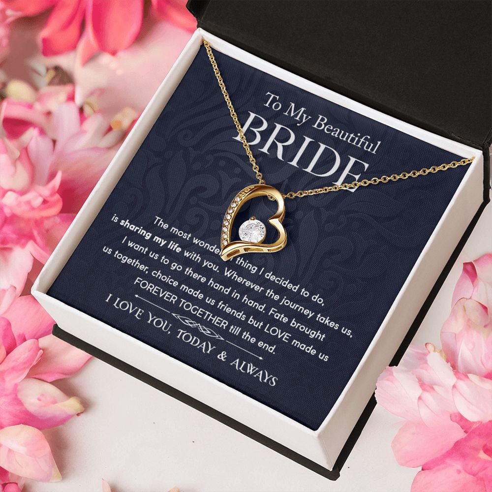 Forever Together - Forever Love Necklace For Bride