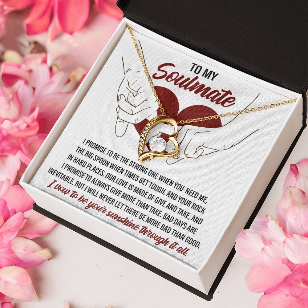 Your Sunshine Through It All - Forever Love Necklace For Soulmate