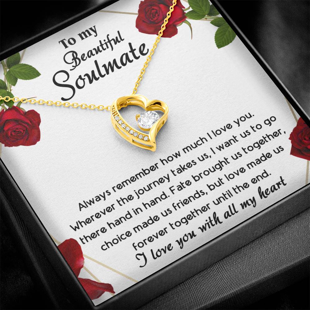 Our Journey Together - Forever Love Necklace For Soulmate