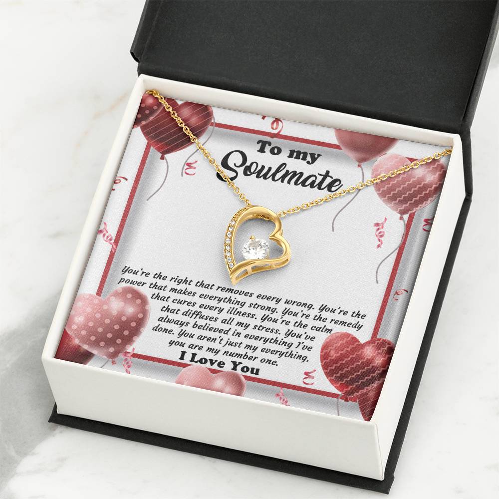 My Number One - Forever Love Necklace For Soulmate