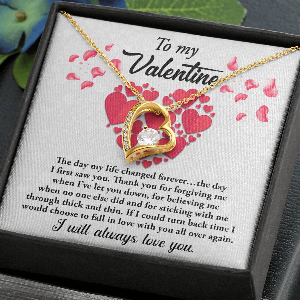 The Day I First Saw You - Forever Love Necklace For Soulmate