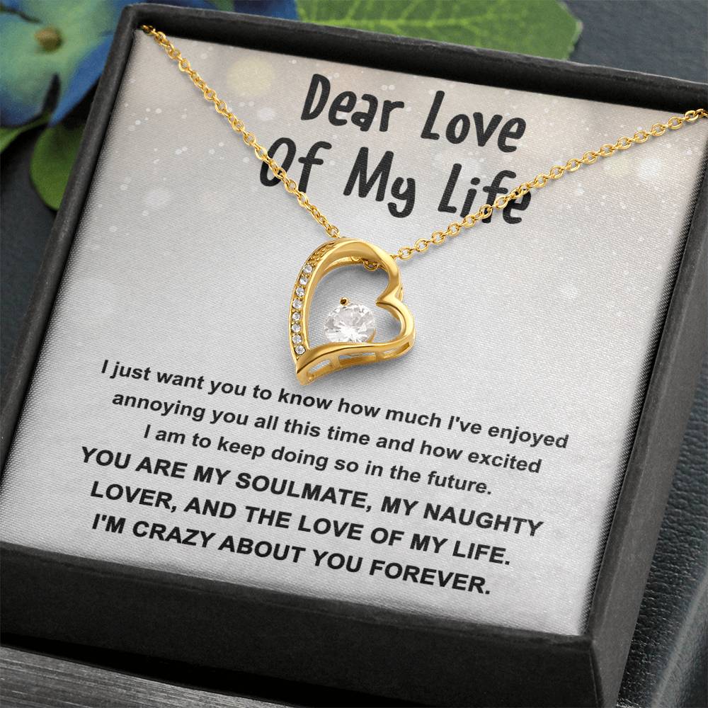 Crazy About You Forever - Forever Love Necklace For The Love Of My Life
