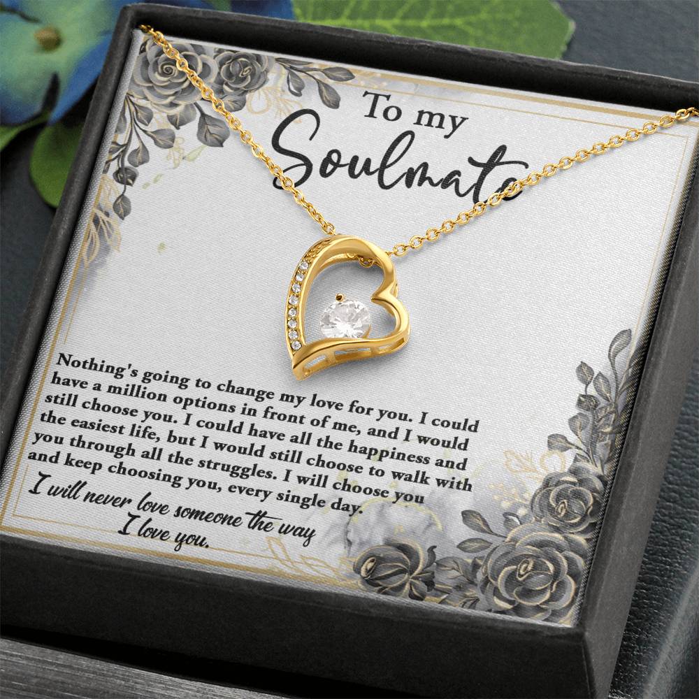 Keep Choosing You - Forever Love Necklace For Soulmate