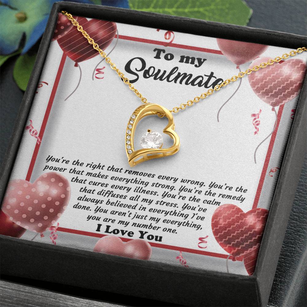 My Number One - Forever Love Necklace For Soulmate