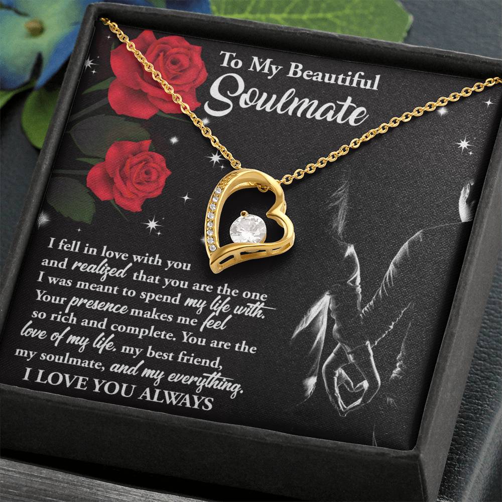 The Love Of My Life - Forever Love Necklace For Soulmate