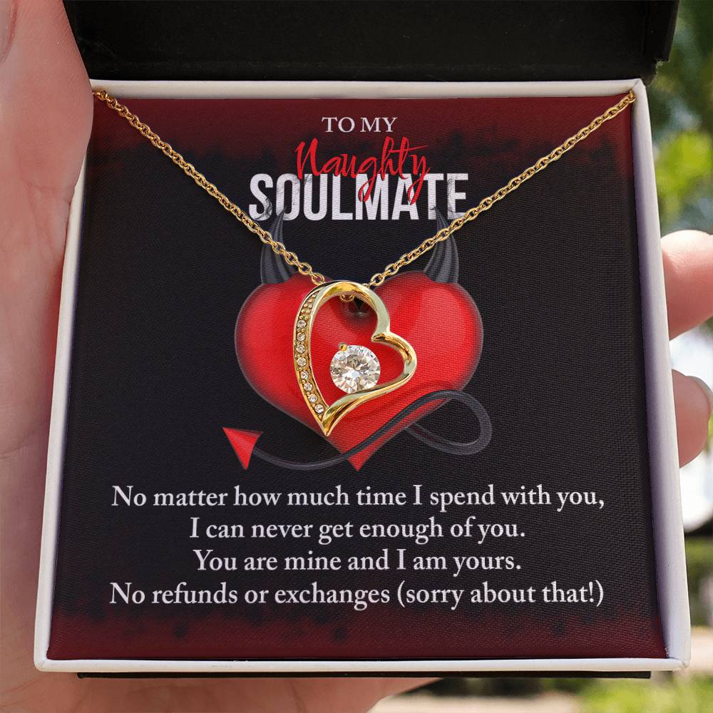 No Refunds Or Exchanges! - Forever Love Necklace For Your (Naughty) Soulmate