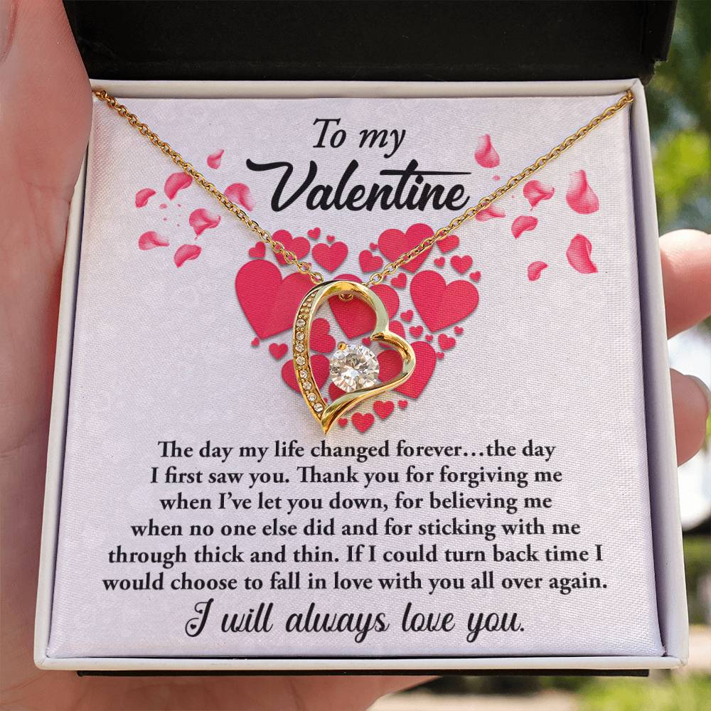The Day I First Saw You - Forever Love Necklace For Soulmate