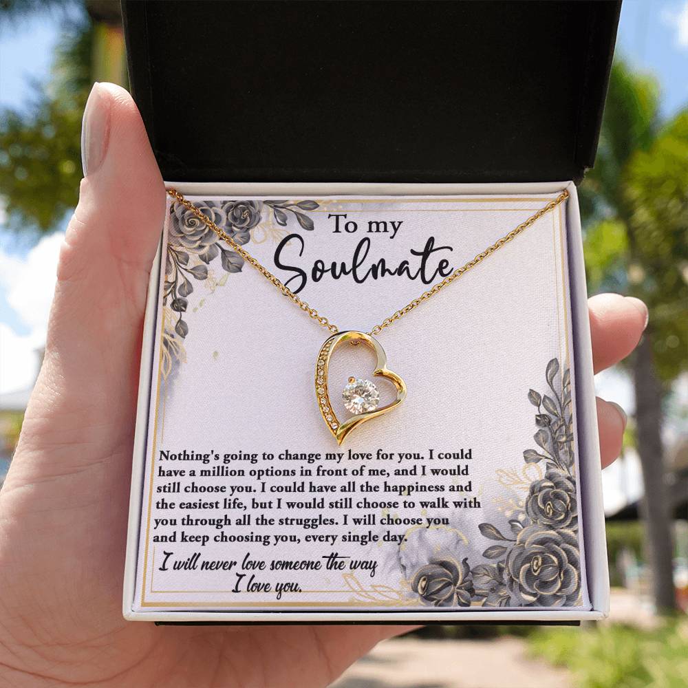 Keep Choosing You - Forever Love Necklace For Soulmate
