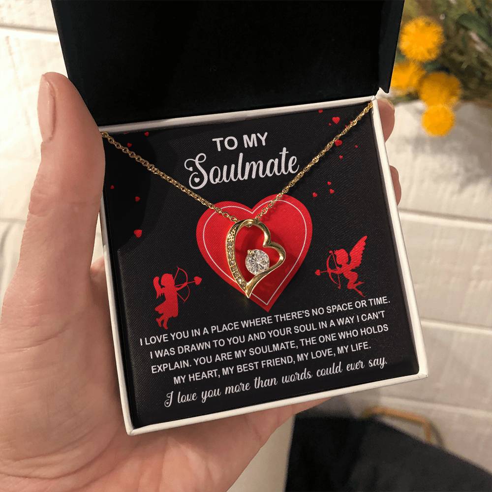 Drawn To You - Forever Love Necklace For Soulmate