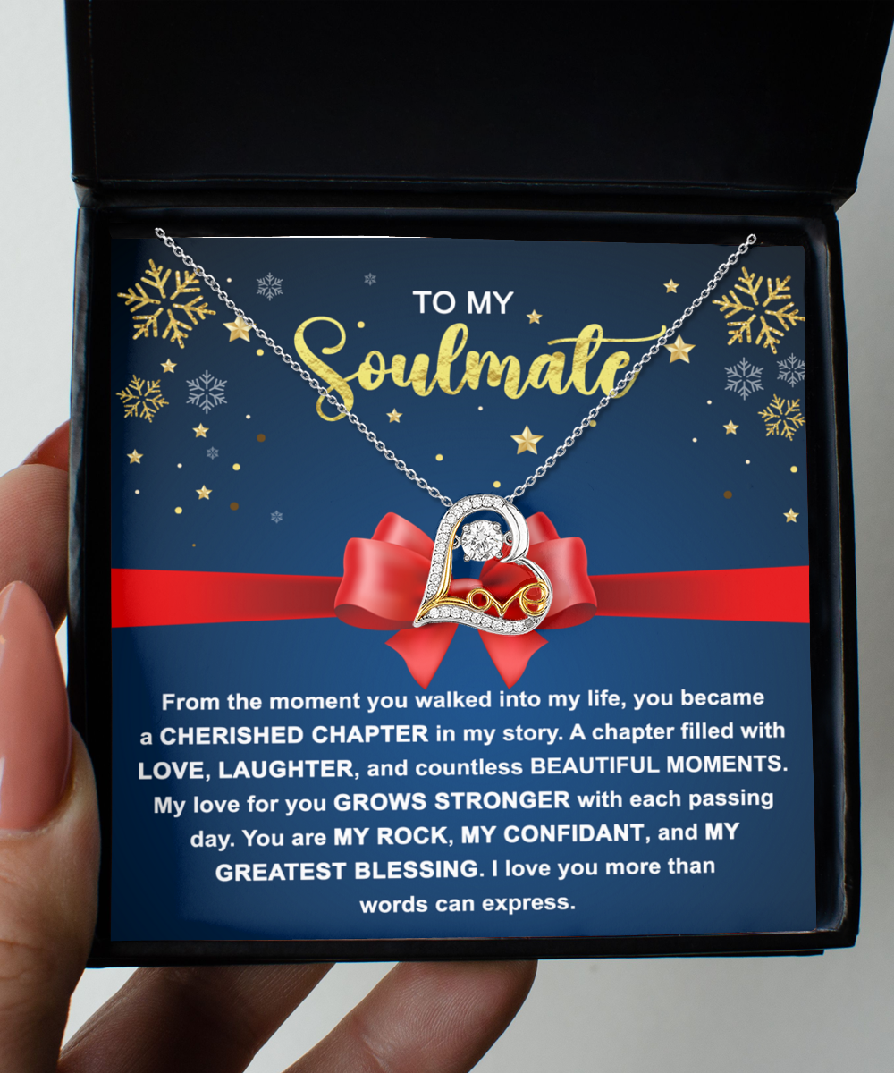 My Love For You Grows Stronger - Love Dancing Necklace For Soulmate