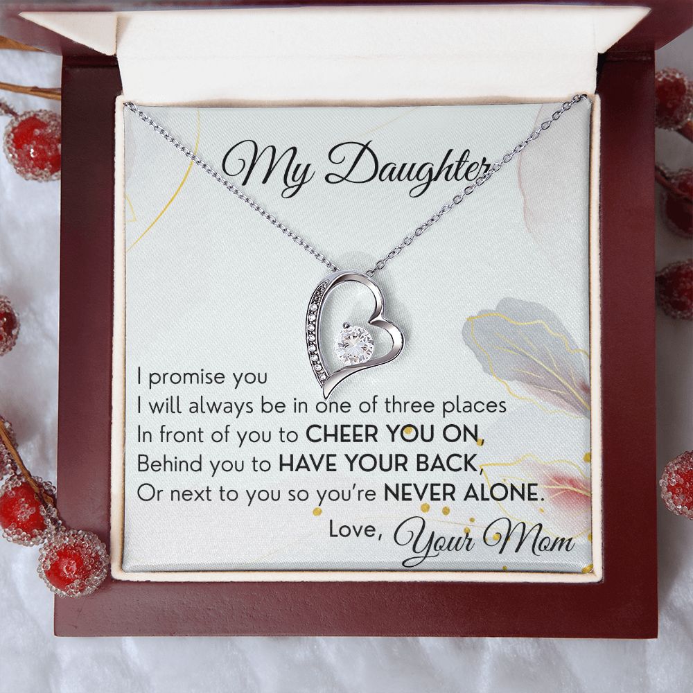 My Promise - Forever Love Necklace For Daughter
