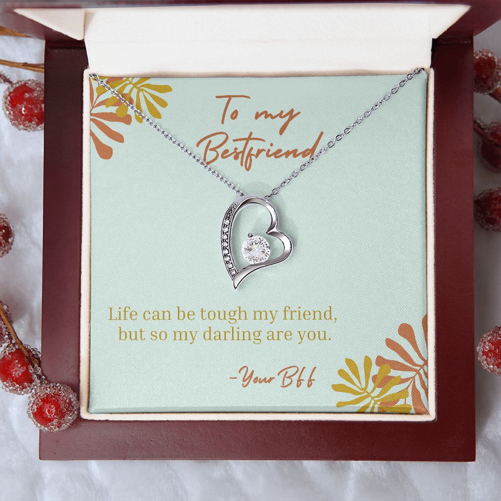 You Are Tough - Forever Love Necklace For Best Friend