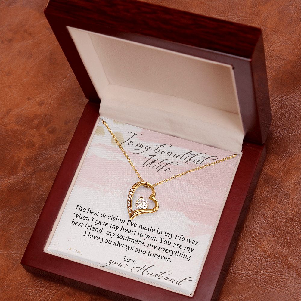 My Everything - Forever Love Necklace For Wife