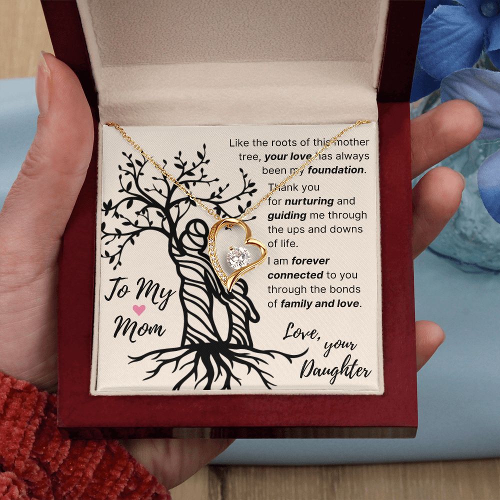 Forever Connected - Forever Love Necklace For Mom