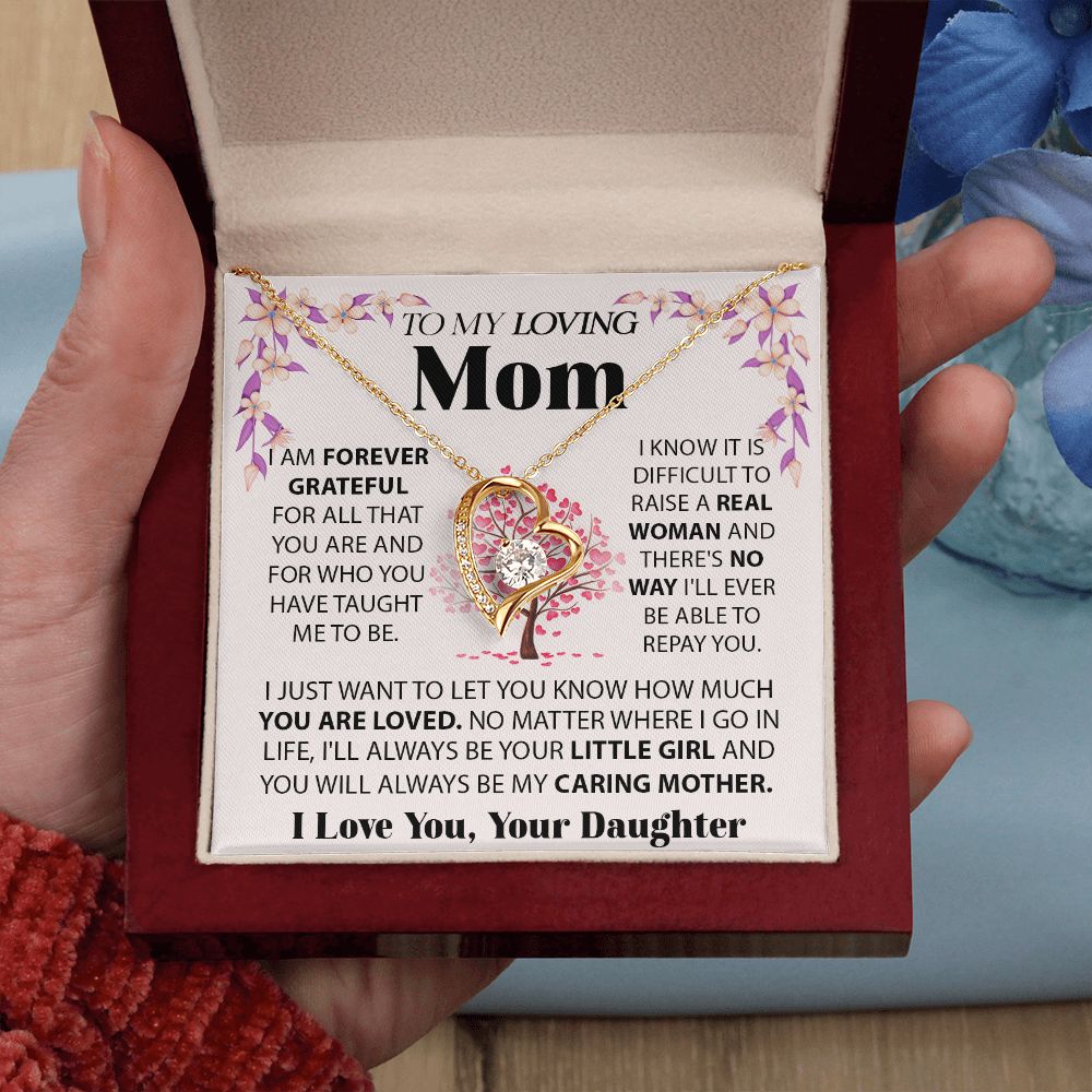 Forever Grateful - Forever Love Necklace For Mom