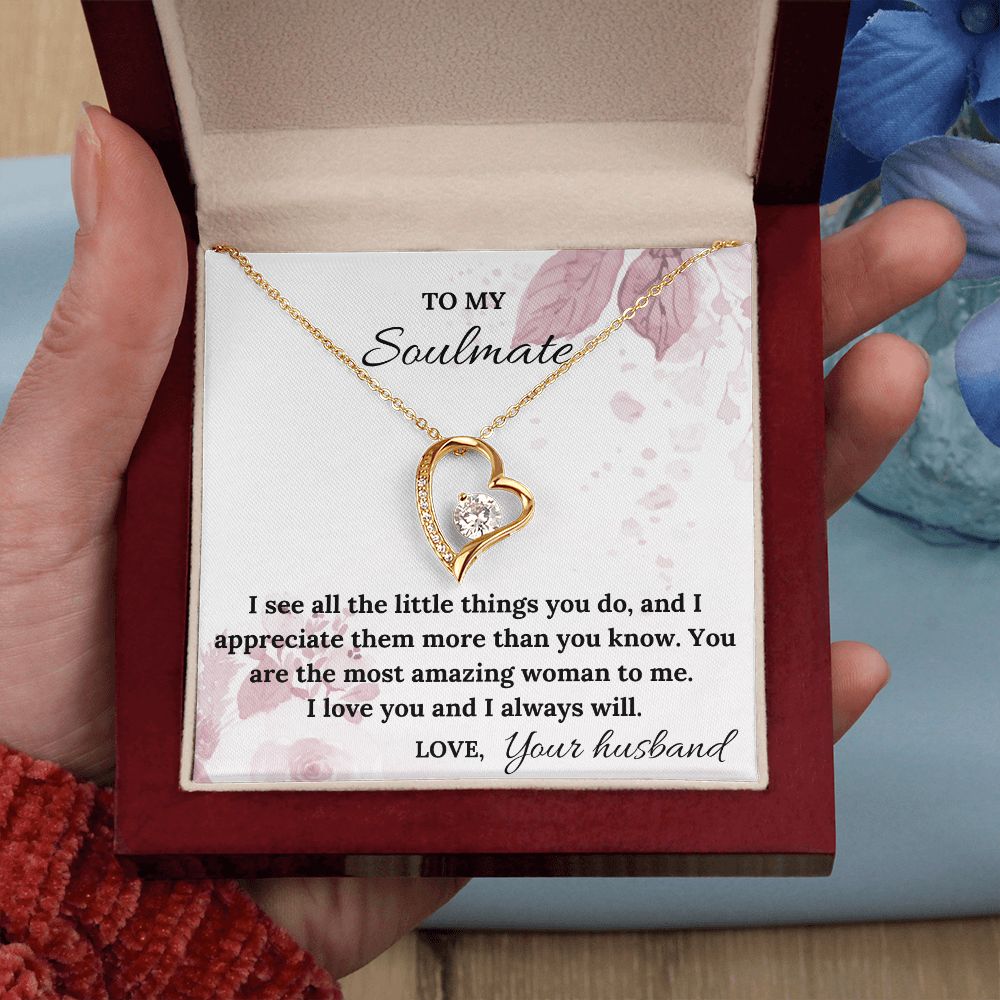 The Little Things - Forever Love Necklace For Wife