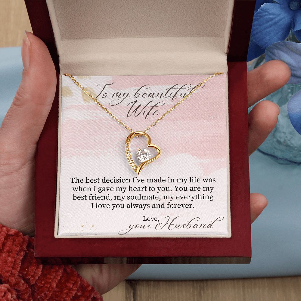 My Everything - Forever Love Necklace For Wife