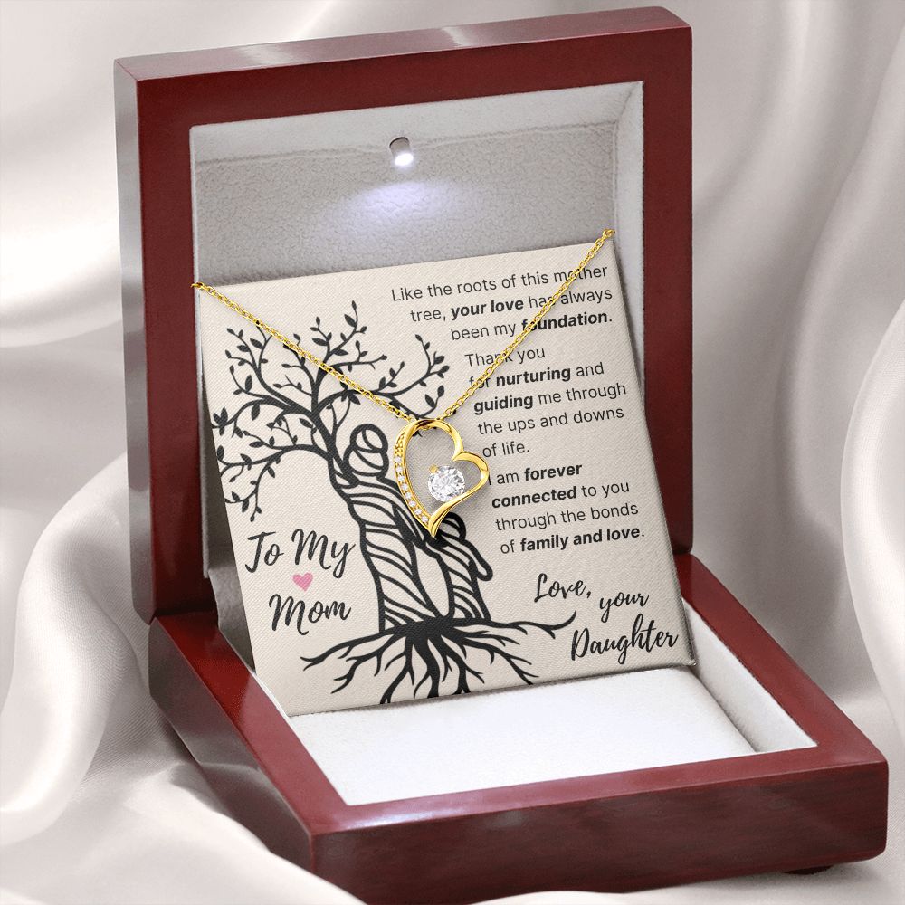 Forever Connected - Forever Love Necklace For Mom