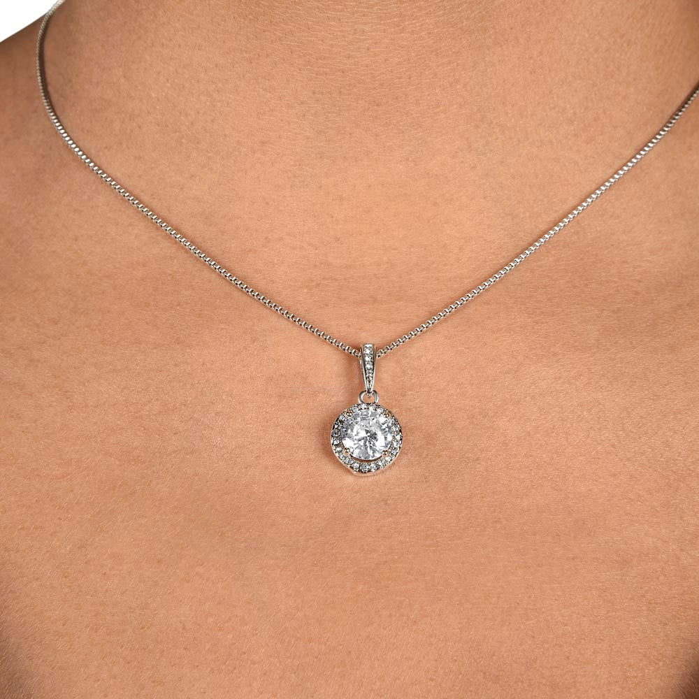 You Mean The World To Me - Eternal Hope Necklace For Mom