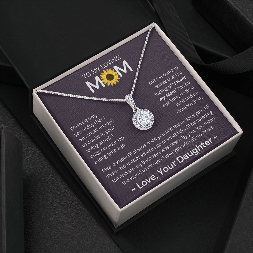 You Mean The World To Me - Eternal Hope Necklace For Mom