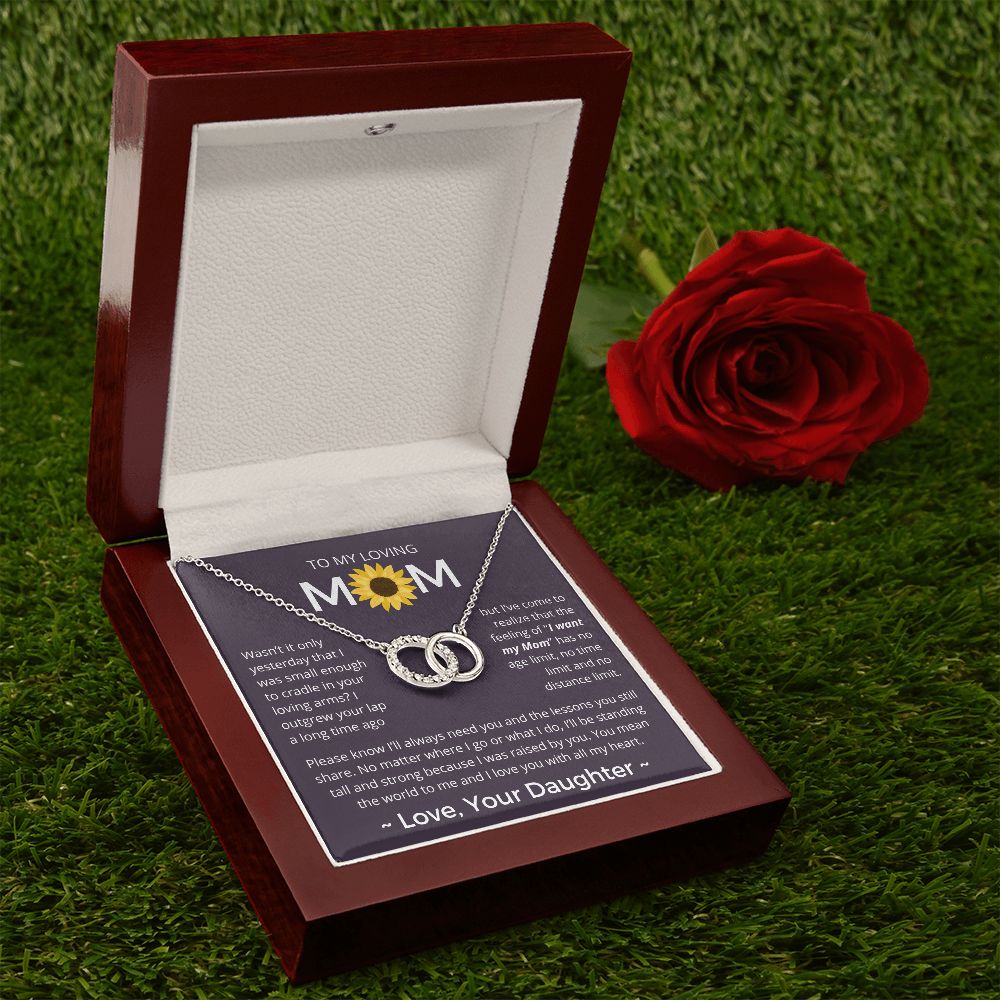 You Mean The World To Me - Perfect Pair Necklace For Mom