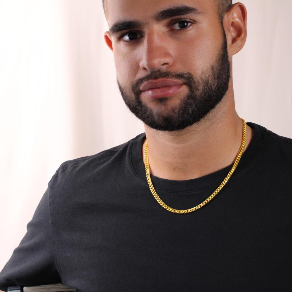 Most Amazing Husband - Cuban Link Chain For Husband
