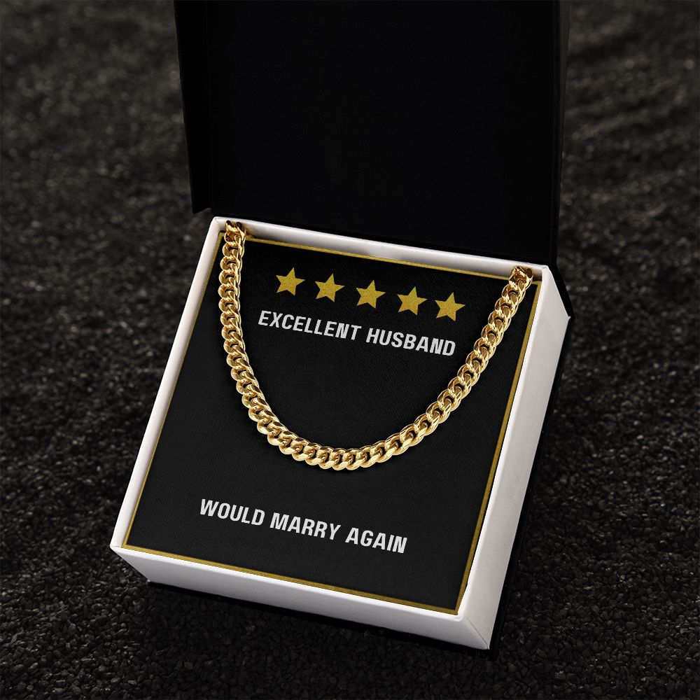 Excellent Husband - Cuban Link Chain