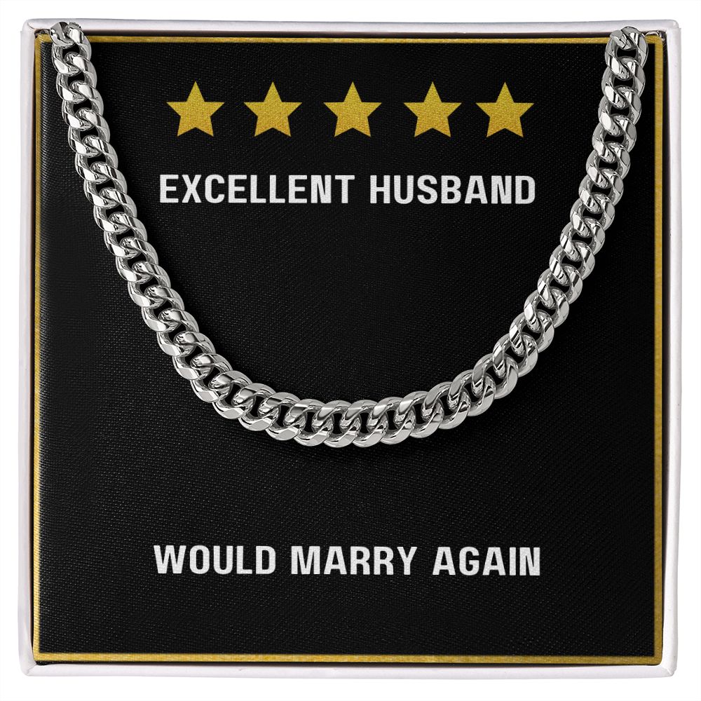 Excellent Husband - Cuban Link Chain