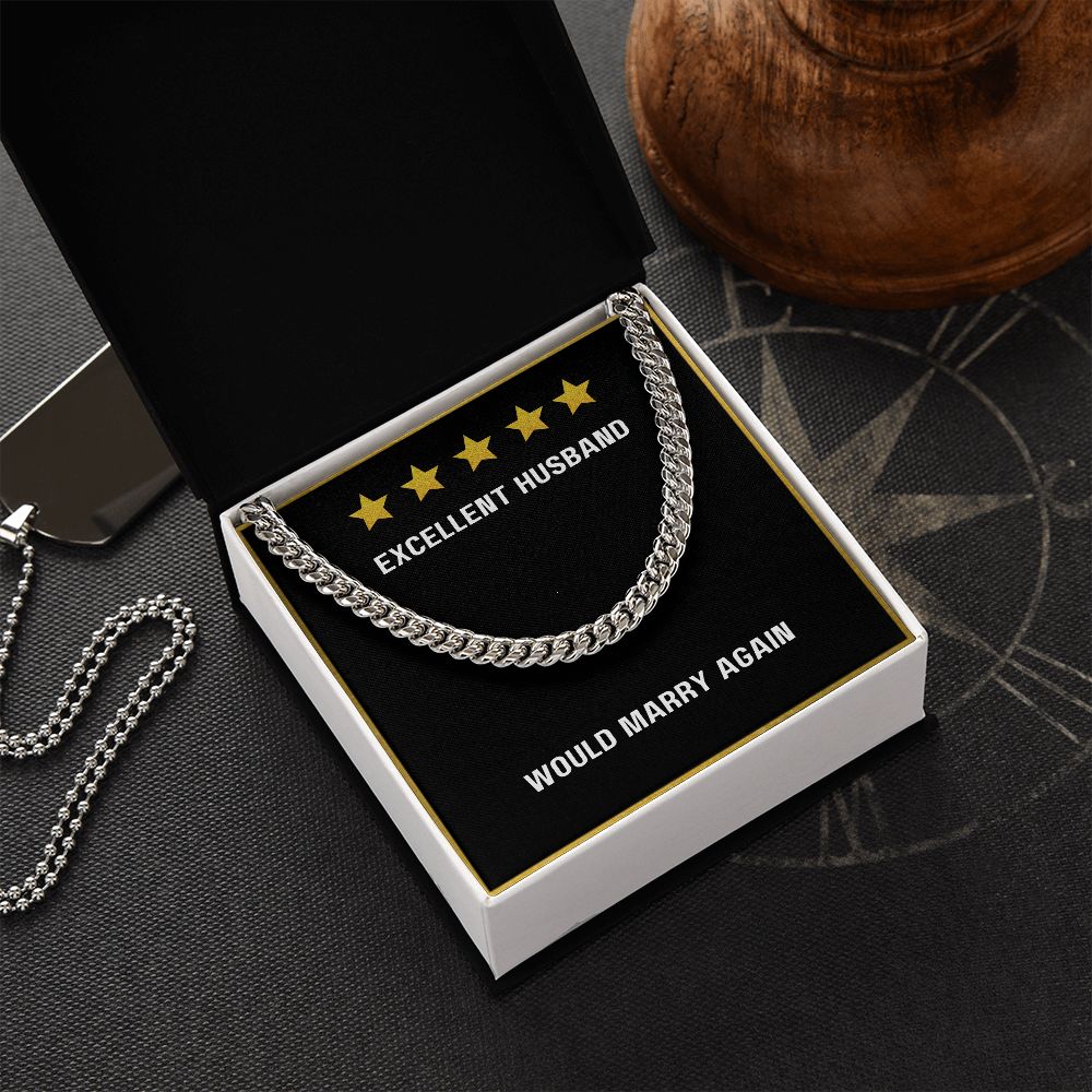 Excellent Husband - Cuban Link Chain