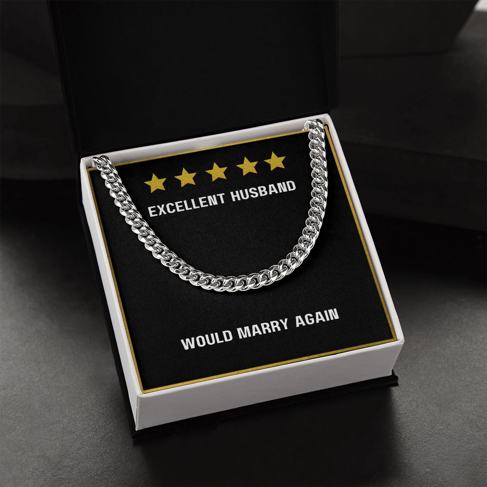 Excellent Husband - Cuban Link Chain