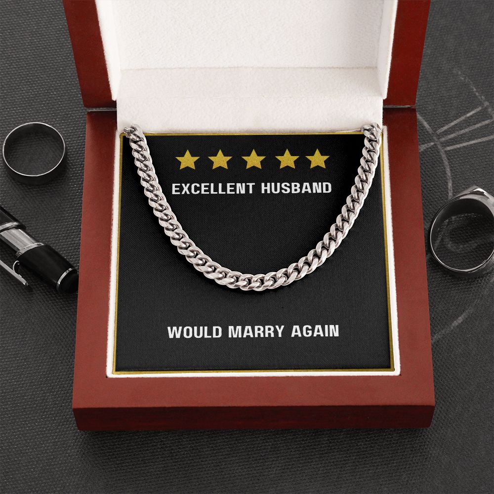 Excellent Husband - Cuban Link Chain