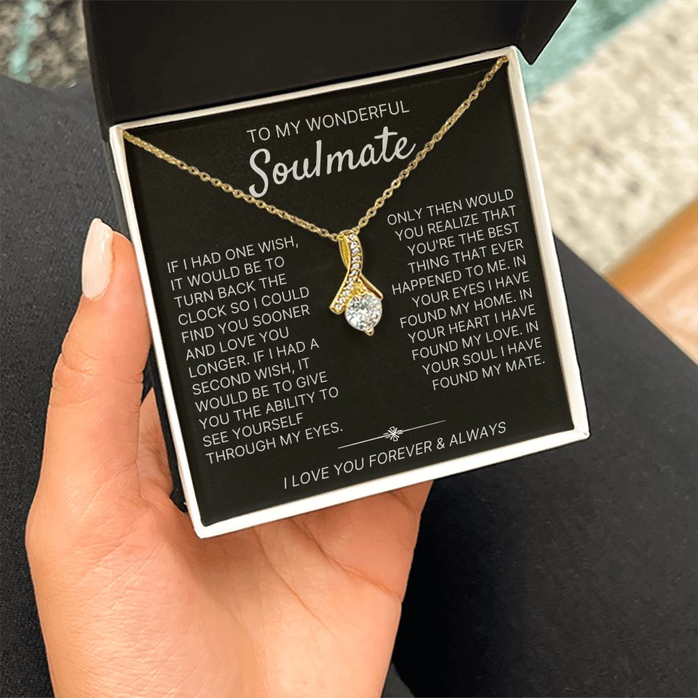 Two Wishes - Alluring Beauty Necklace For Soulmate