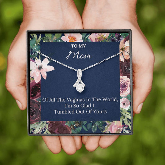 Naughty Alluring Beauty Necklace For Mom