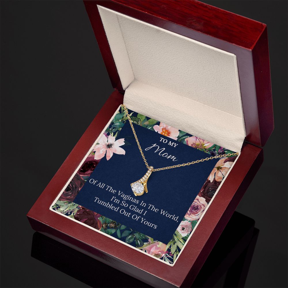 Naughty Alluring Beauty Necklace For Mom