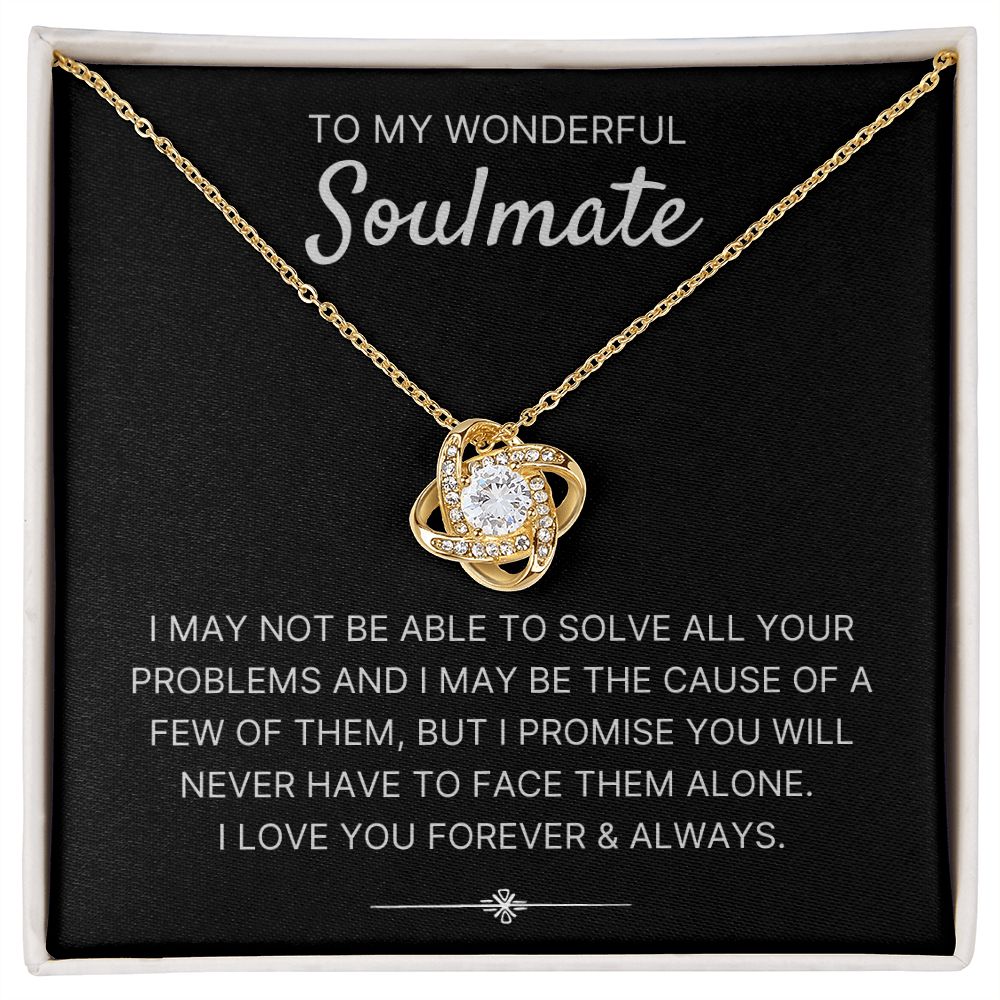 I Promise - Love Knot Necklace For Soulmate