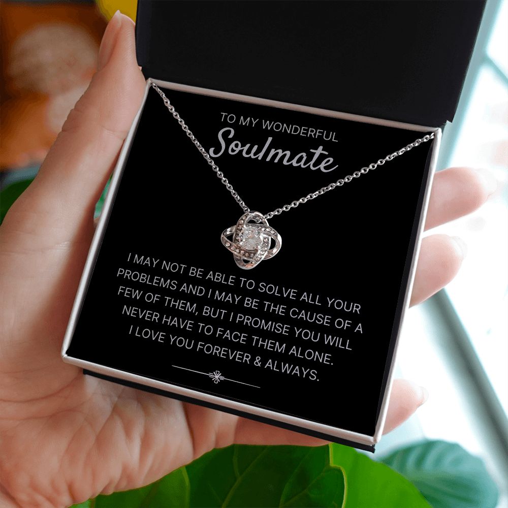 I Promise - Love Knot Necklace For Soulmate
