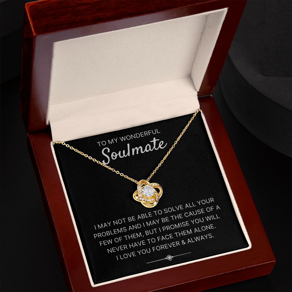 I Promise - Love Knot Necklace For Soulmate
