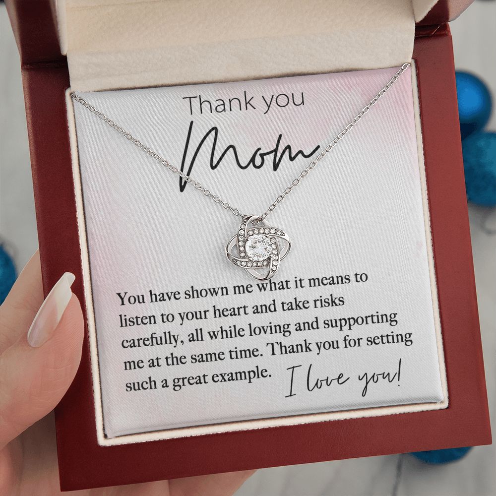 Loving Thanks - Love Knot Necklace For Mom