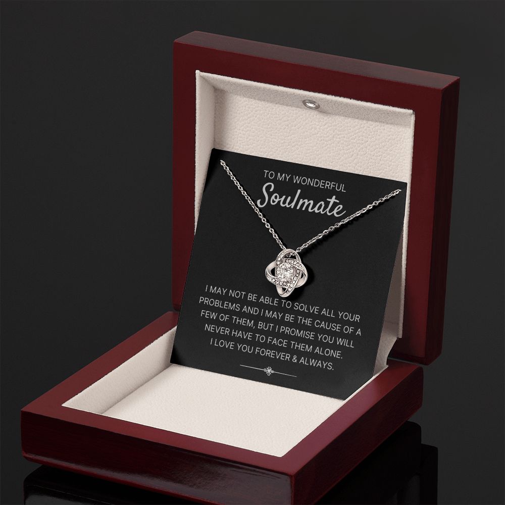 I Promise - Love Knot Necklace For Soulmate